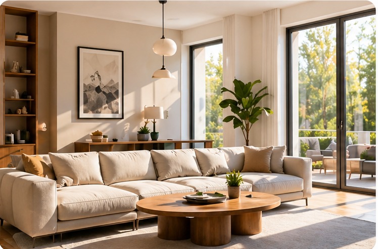Professional property staging